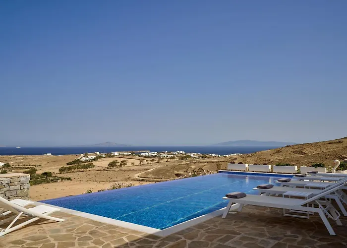 Truedream Villa, A Mythical Seaview Escape, By Thinkvilla Willa Chrisi Akti (Paros)